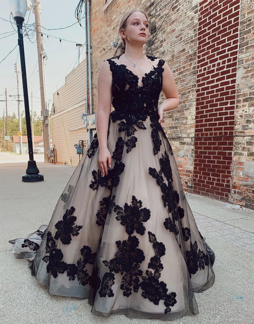 Dark Champagne Wedding Dresses