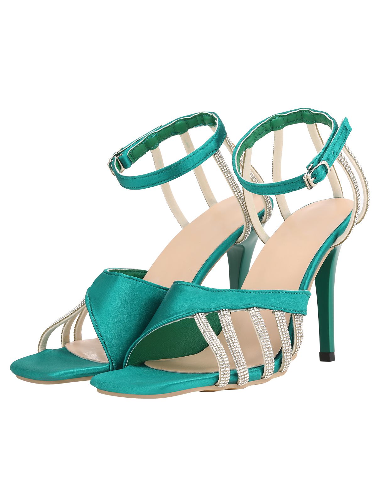 Teal high outlet heel shoes