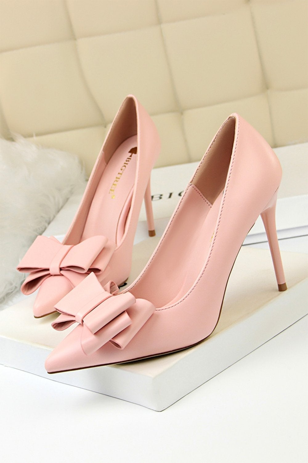 Light Pink Stilettos