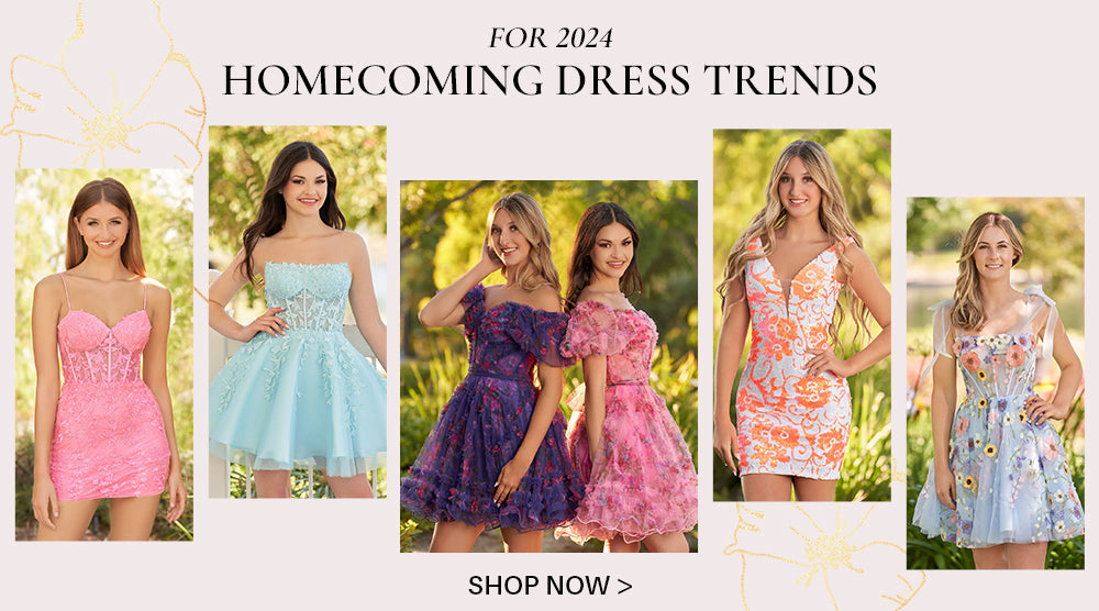 2024 Top 6 Homecoming Dress Trends