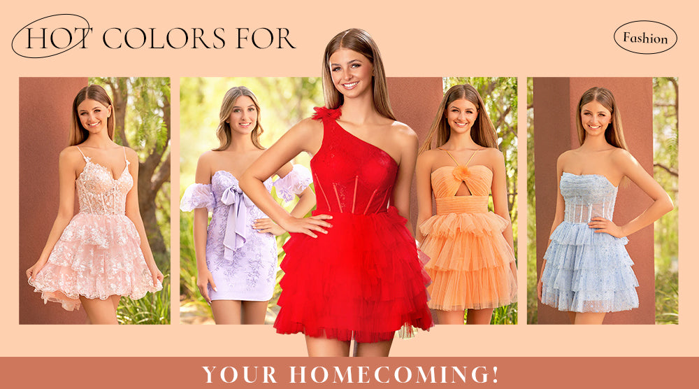 Hot Colors for Your Homecoming!