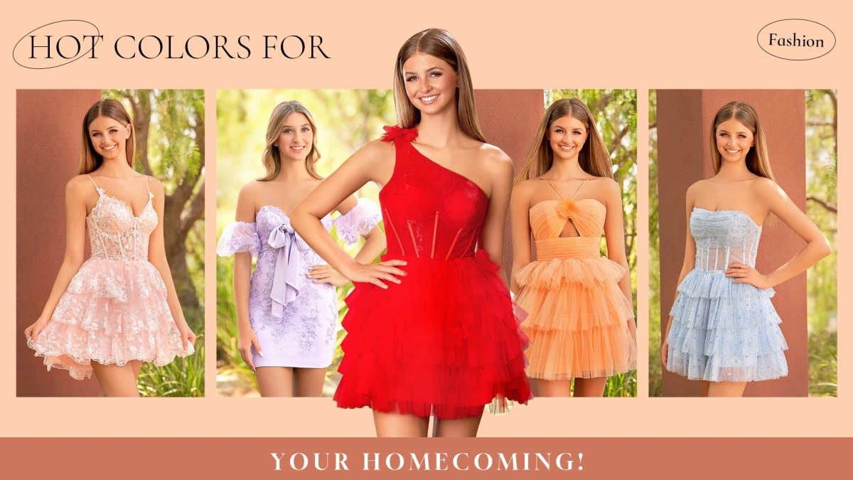 Hot Colors for Your Homecoming! - KissProm