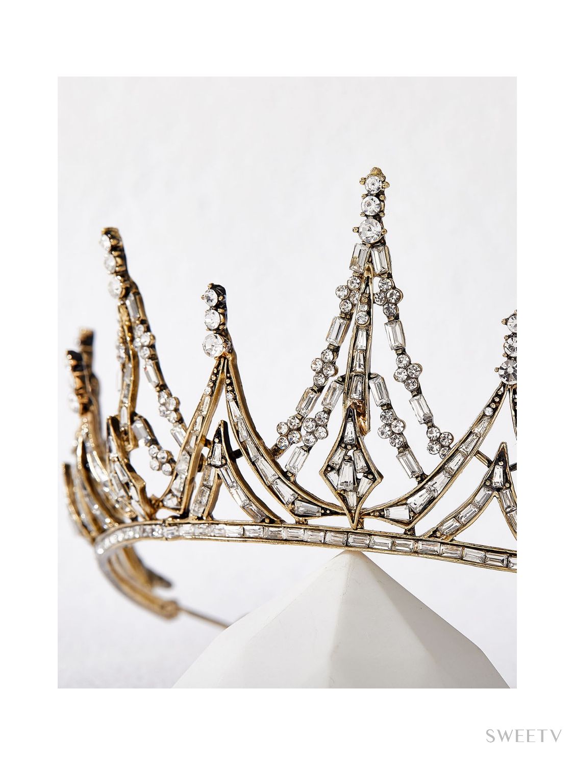 Gold Molly Wedding Tiara