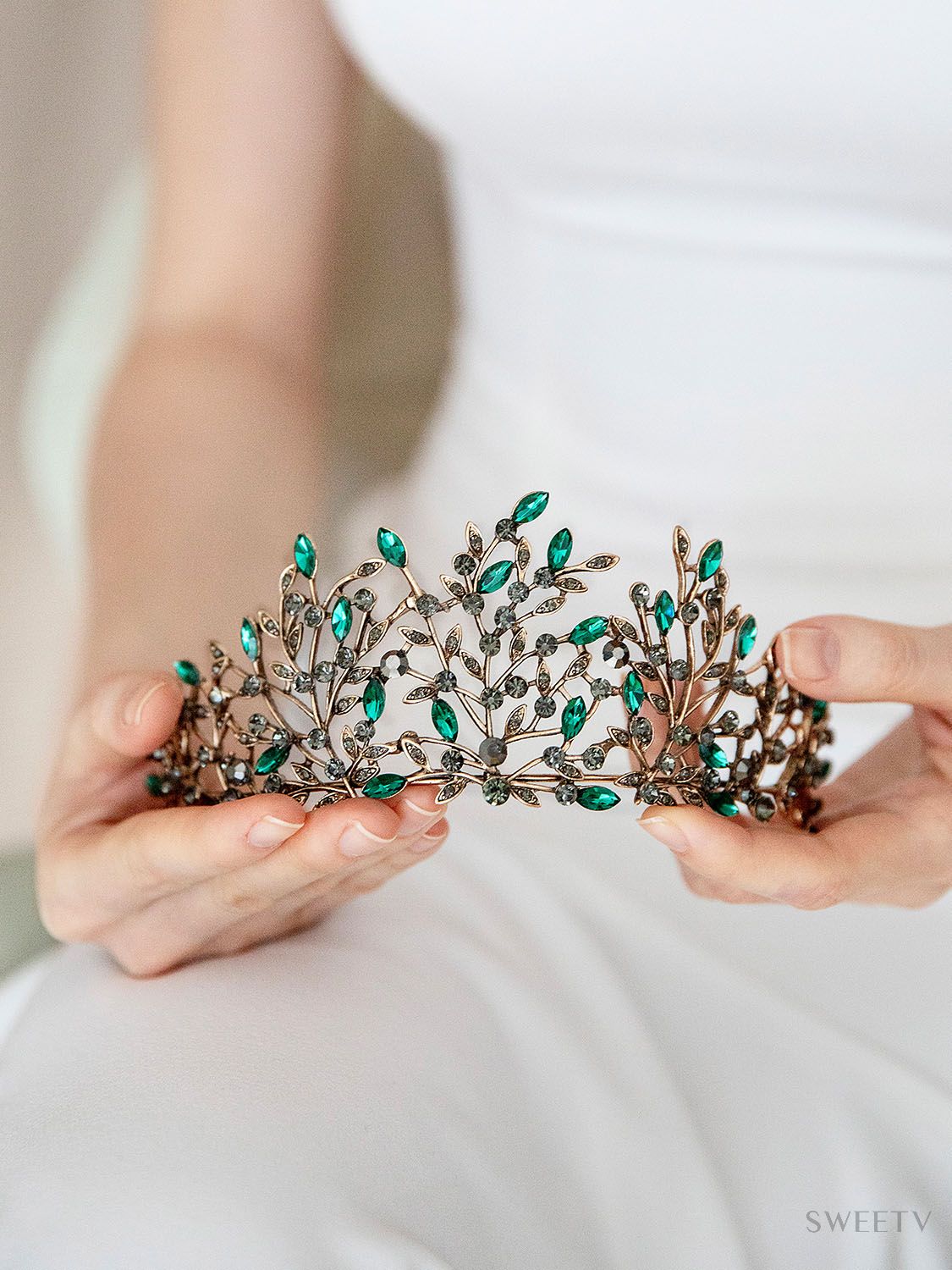 Green Eden Costume Tiara