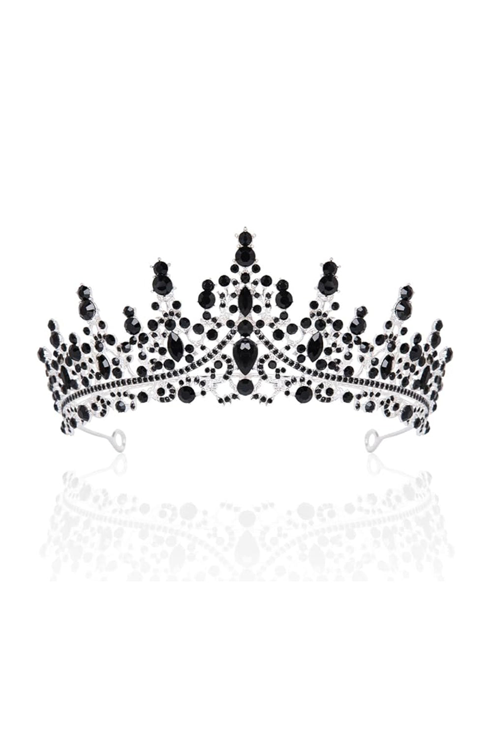 Black Crown Halloween Crown for Women