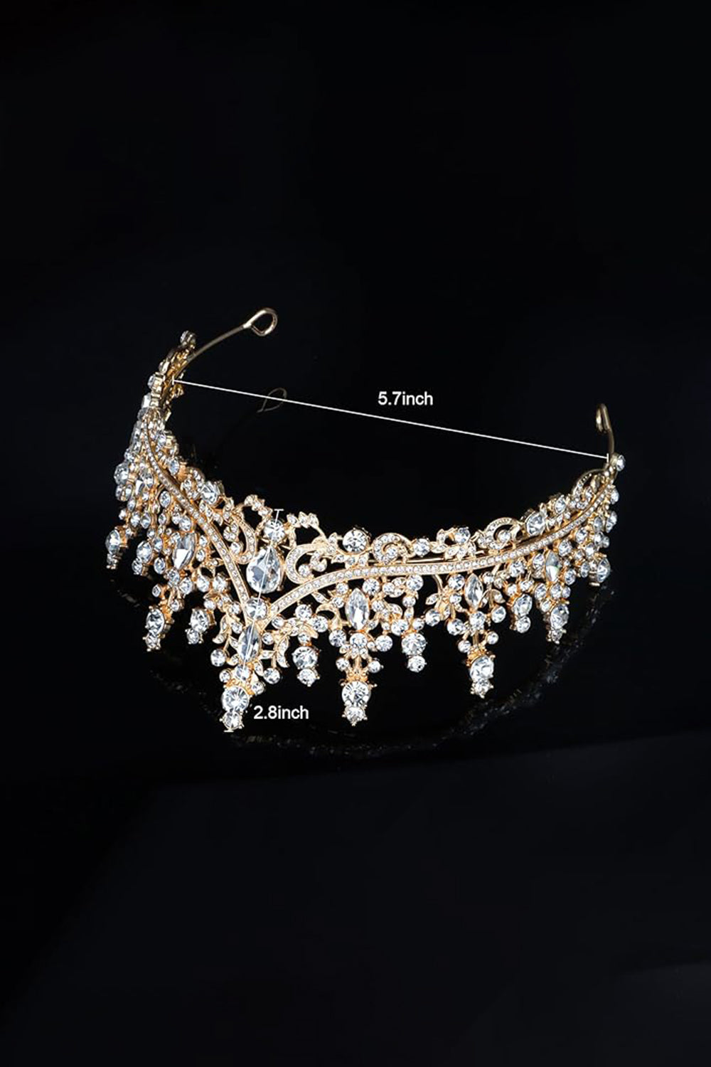 Gold Tiara for Women