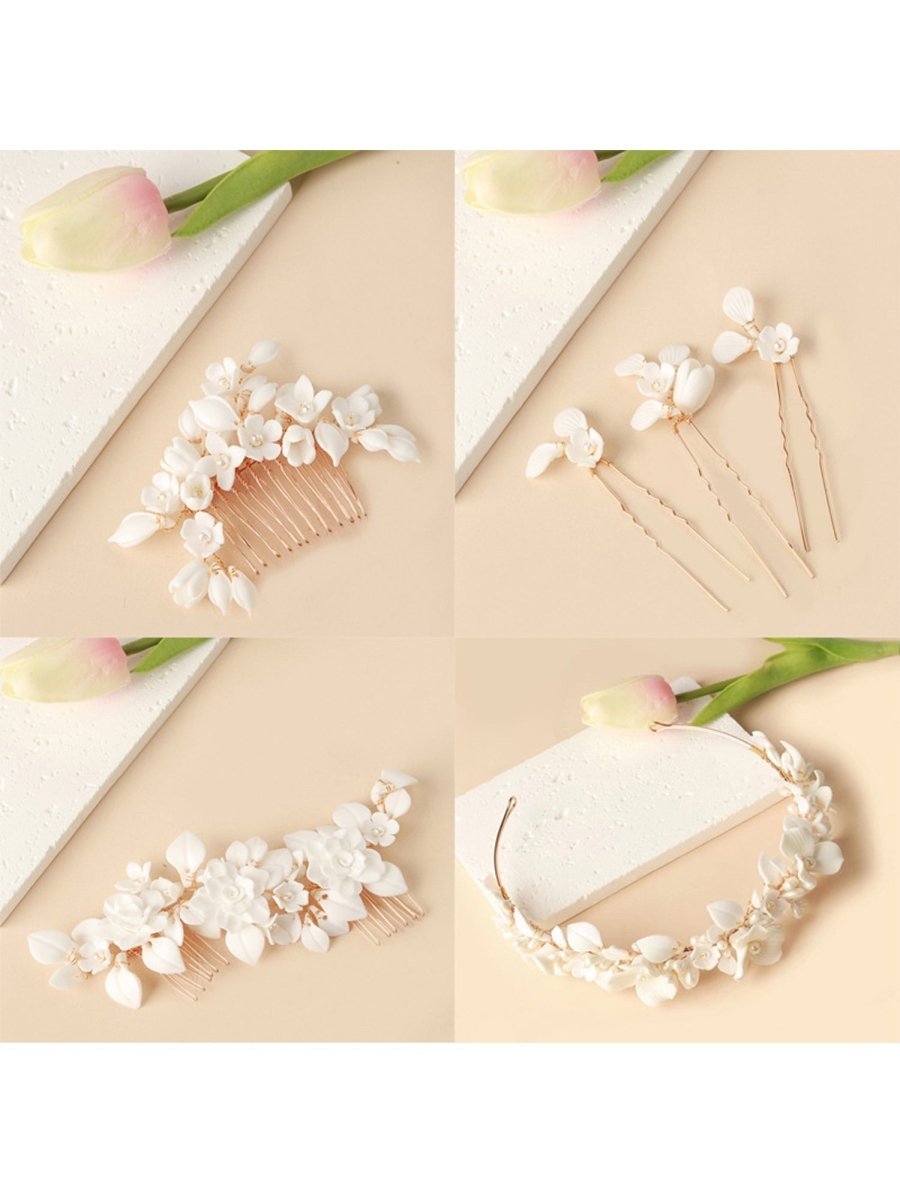 Bridal Leaf Hairpin - KissProm