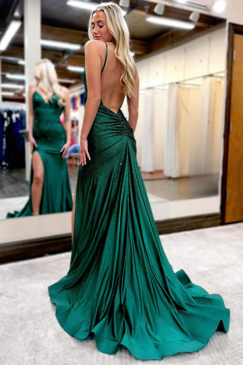 Blue Green Prom Dresses