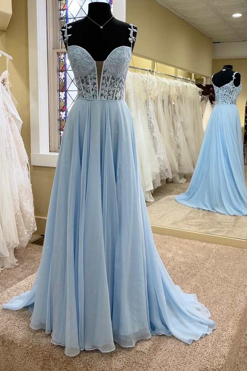 Periwinkle Prom Dress