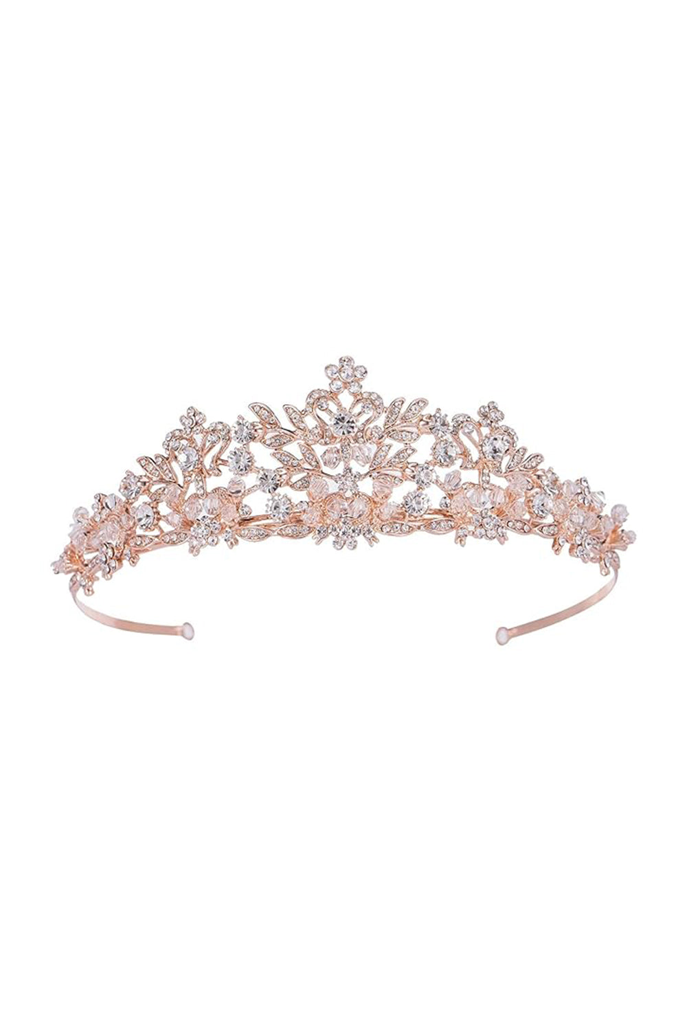 Champagne Wedding Tiara for Women