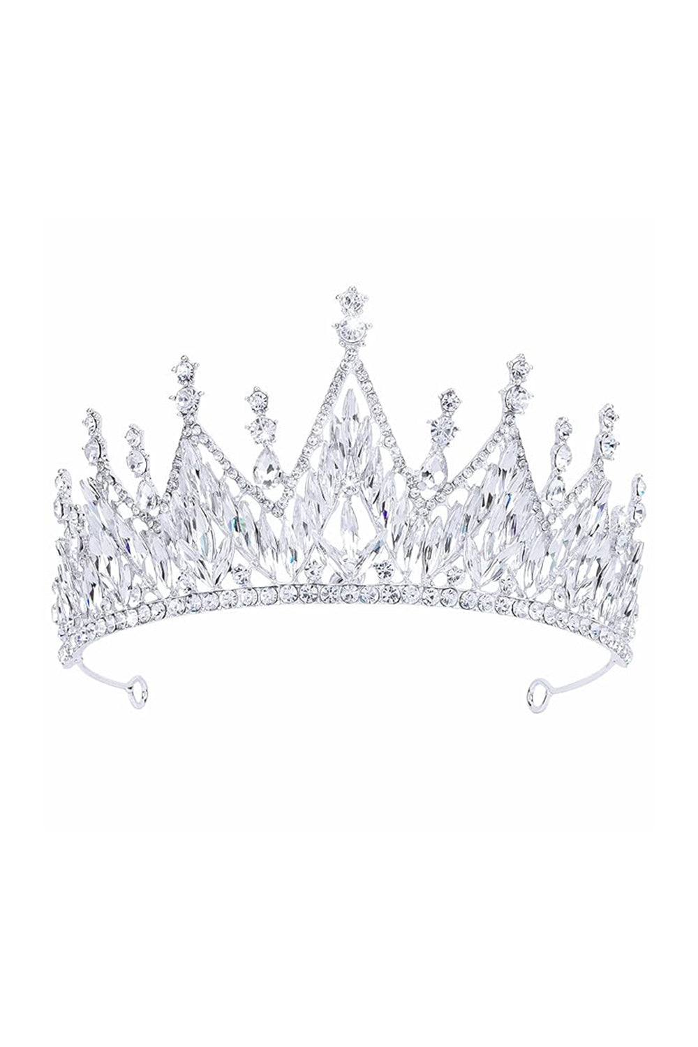 Silver Tiaras and Crowns for Women