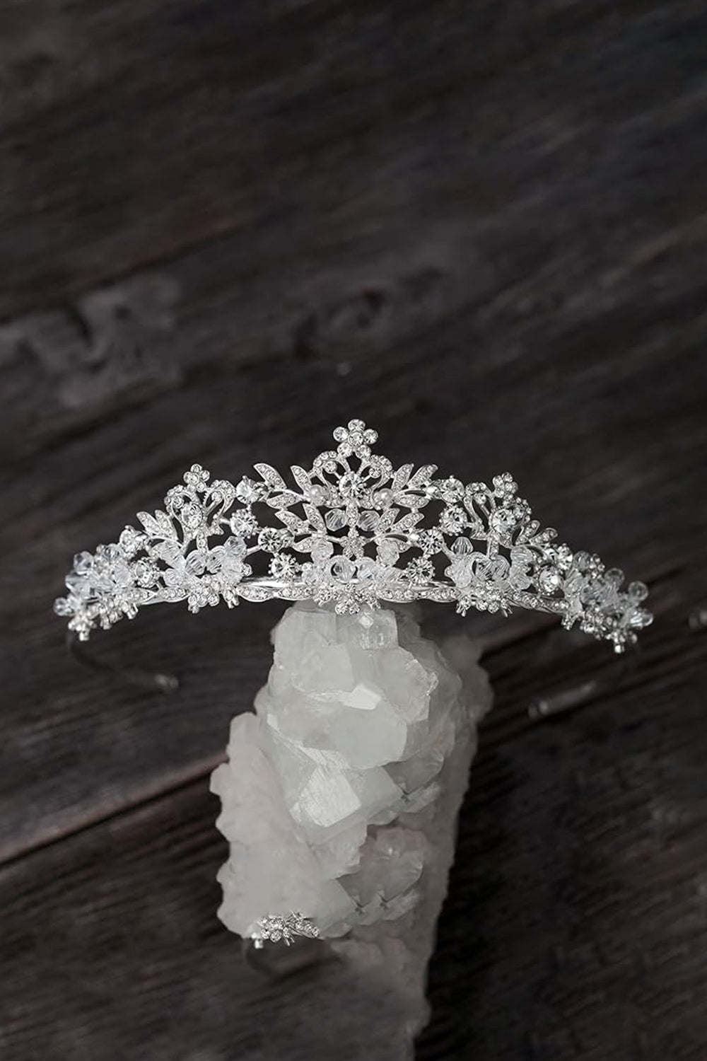 Champagne Wedding Tiara for Women