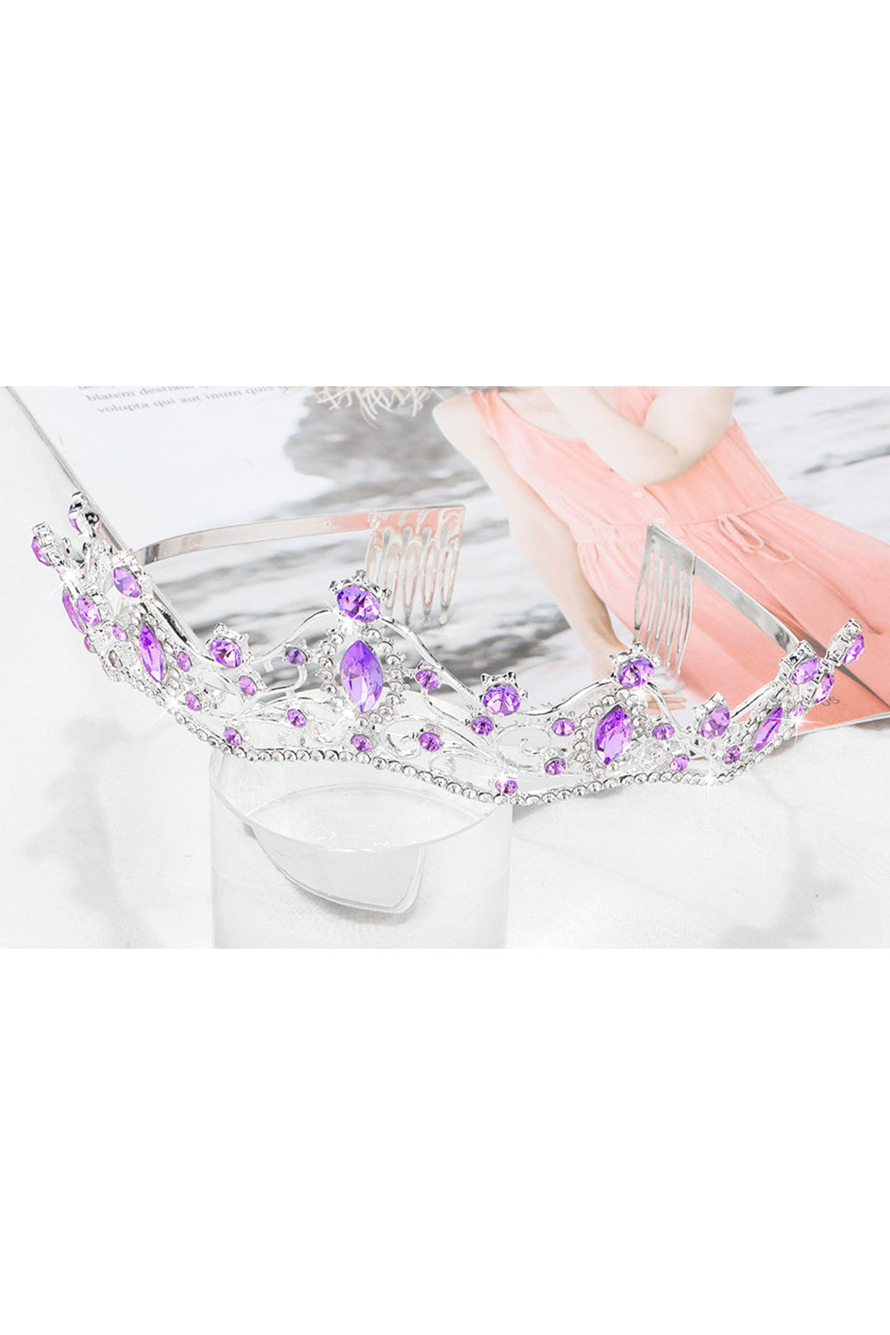 Purple Princess Prom Queen Tiaras