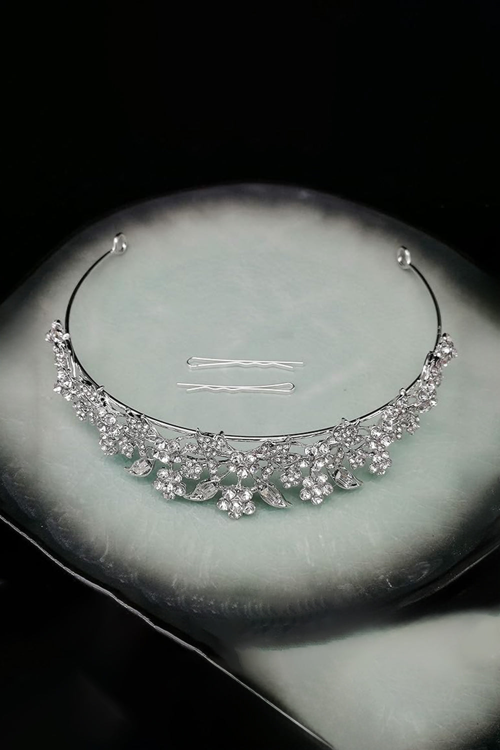 Rhinestone Crystal Tiaras and Crowns Headband For Women