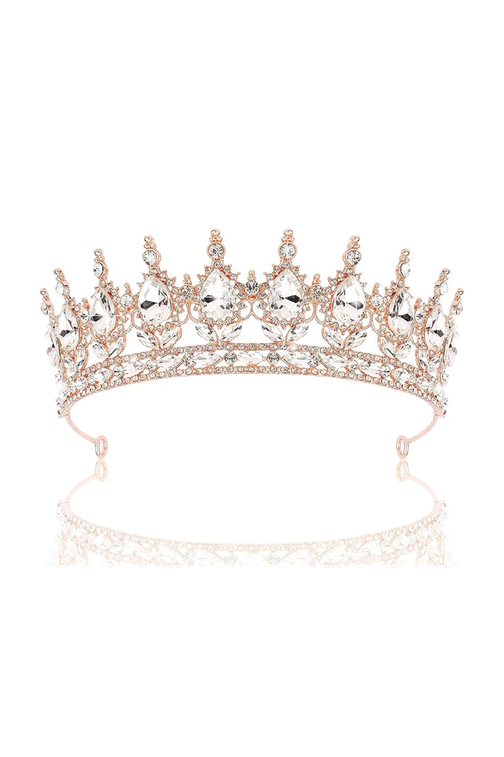 Rose Gold Tiaras and Crowns for Women