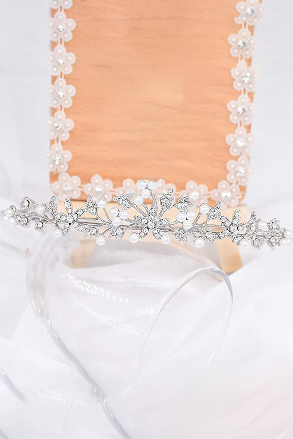 Rhinestone Crystal Tiaras and Crowns Headband For Women