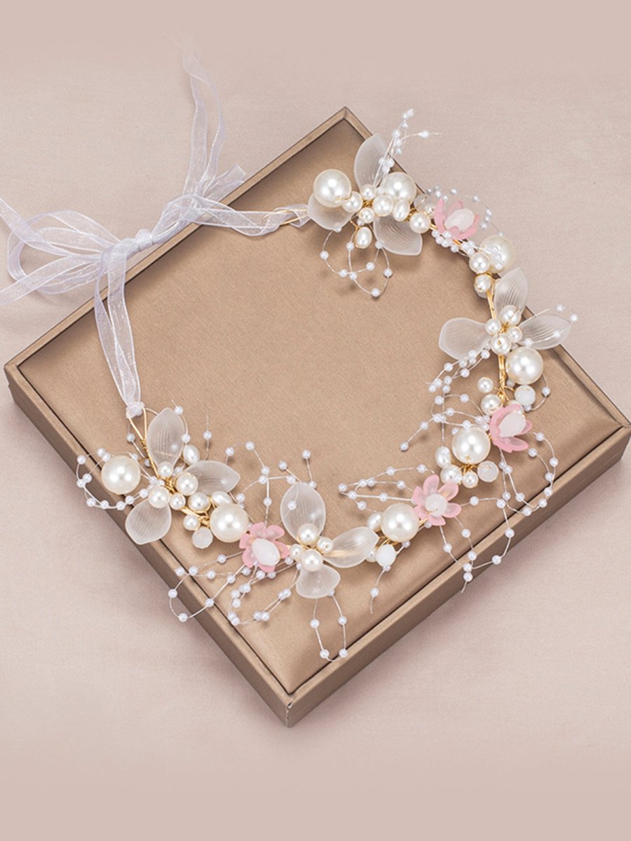 Pink Pearl Headband for Girl - KissProm