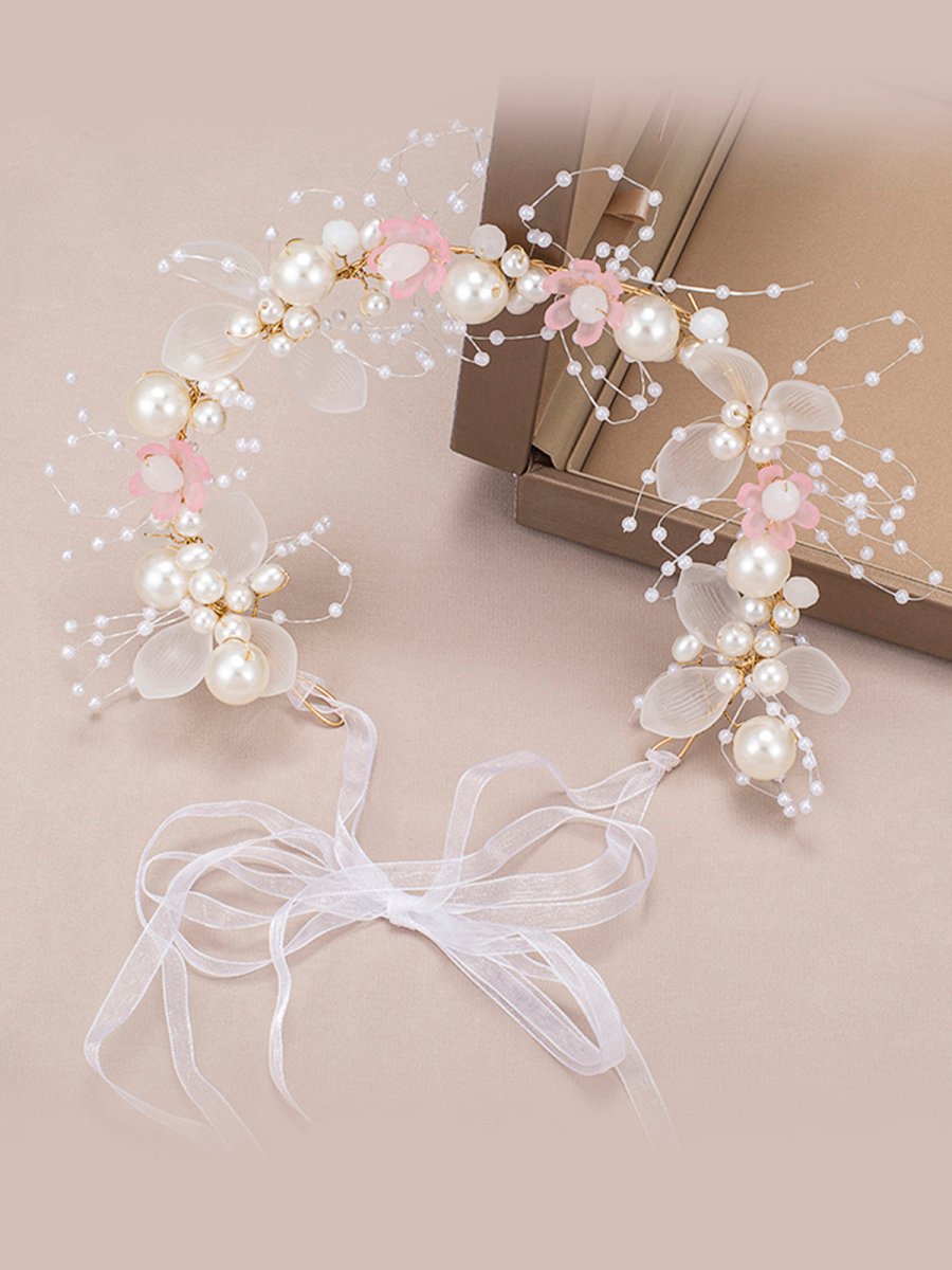 Pink Pearl Headband for Girl - KissProm