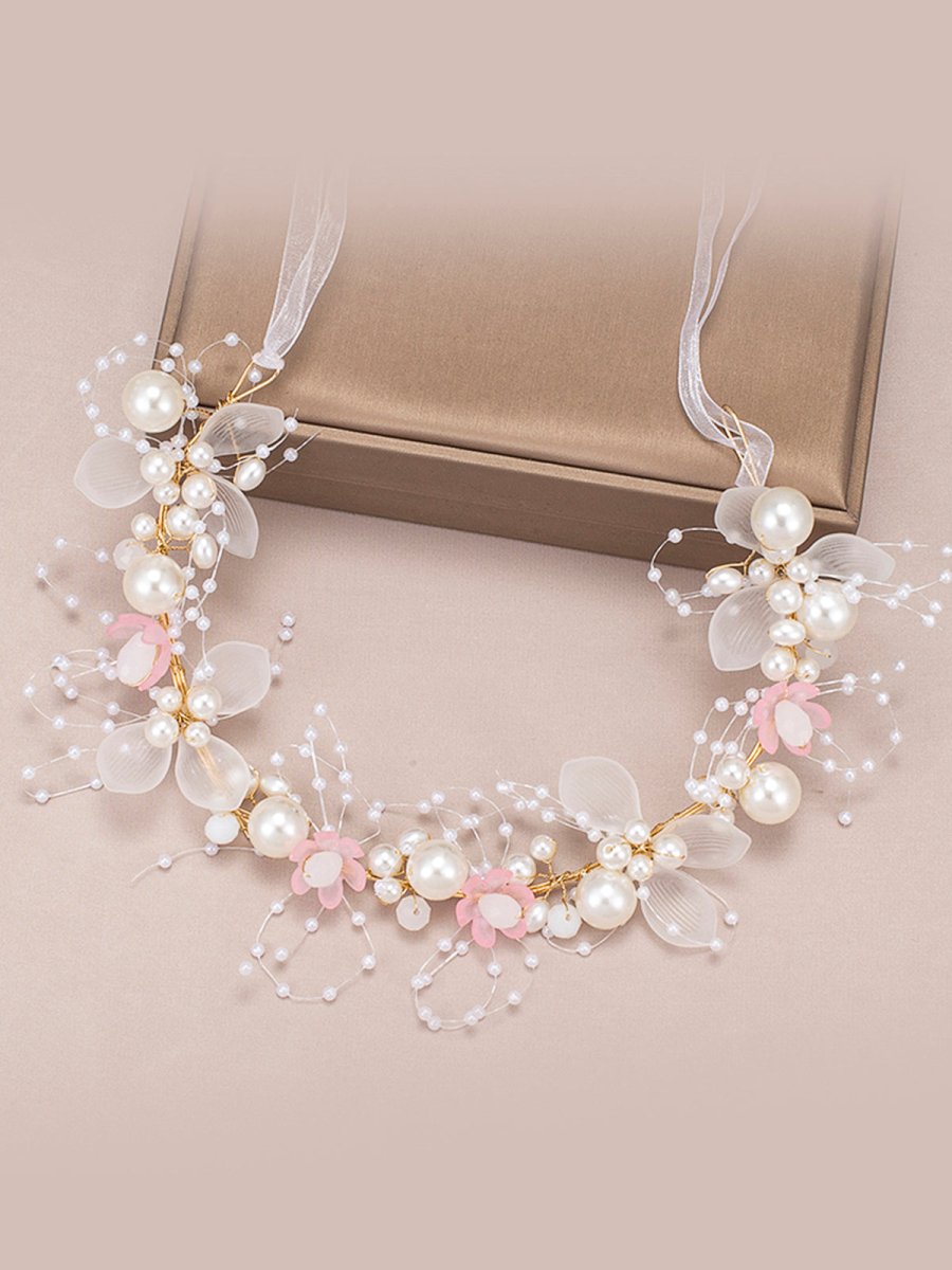 Pink Pearl Headband for Girl - KissProm