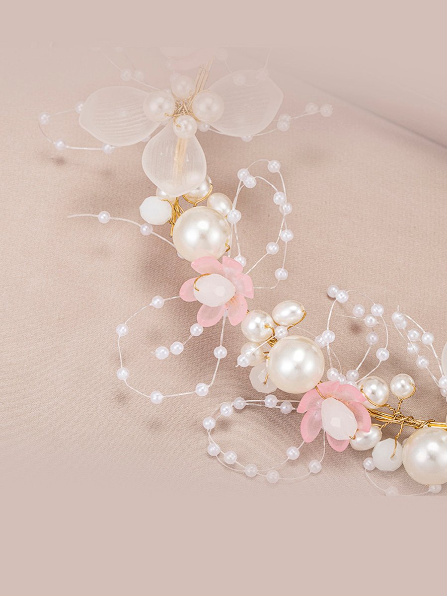 Pink Pearl Headband for Girl - KissProm