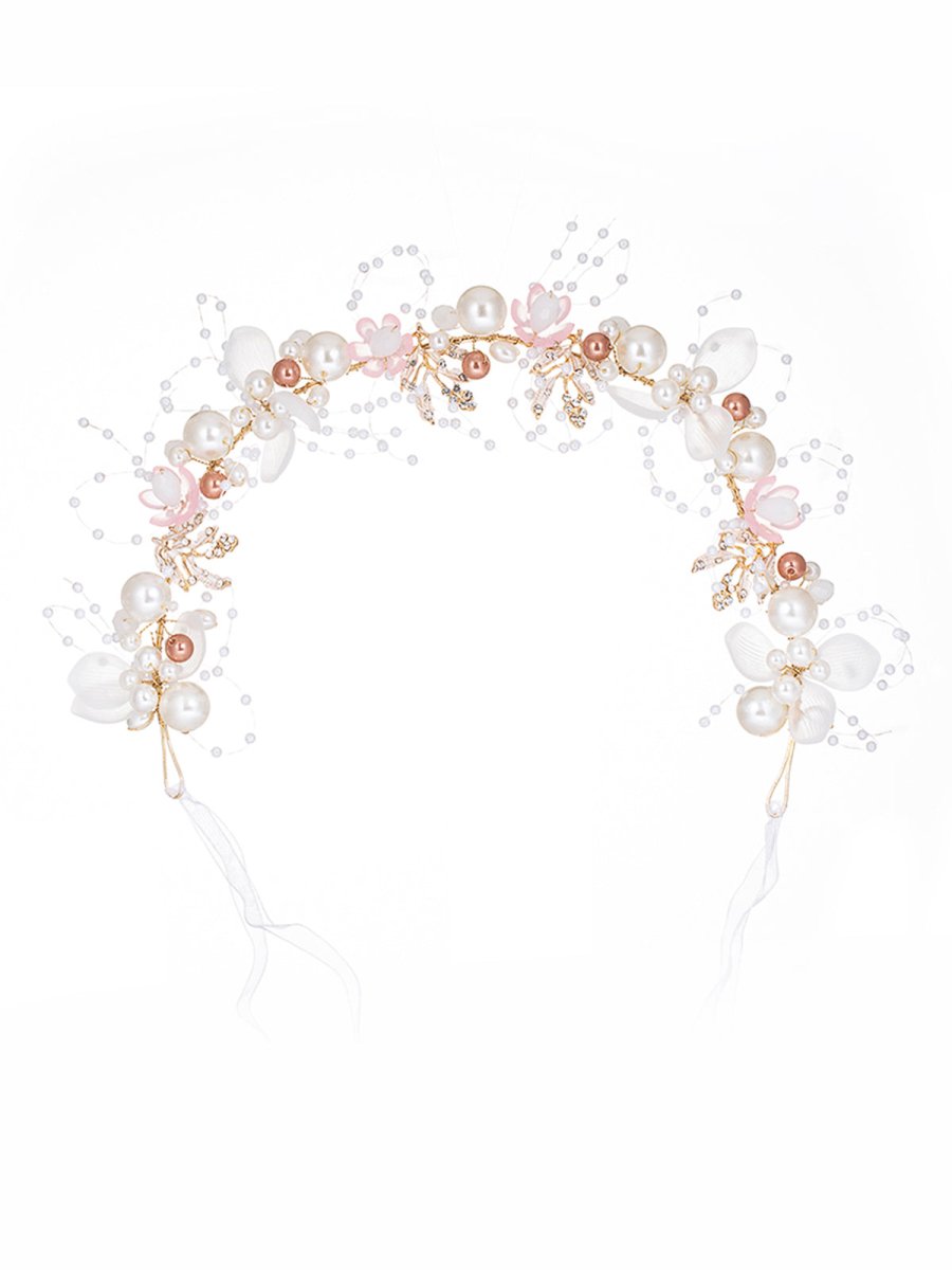 Pink Pearl Headband for Girl - KissProm