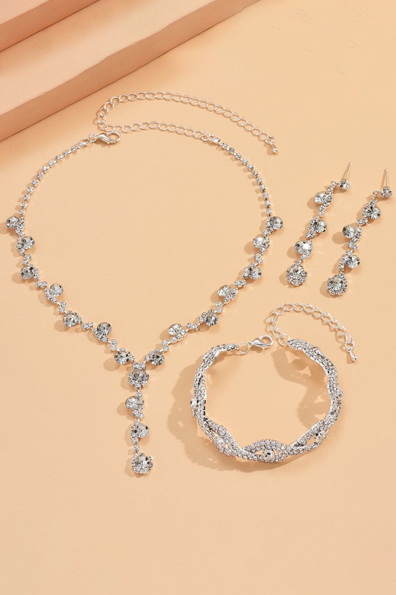 Silver Diamond Jewelry Sets - KissProm