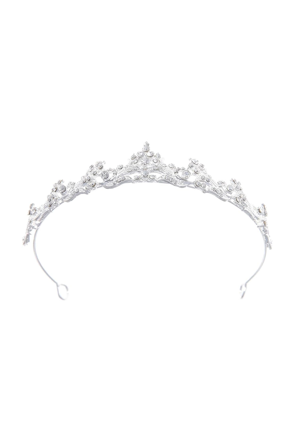 Silver Crystal Tiara