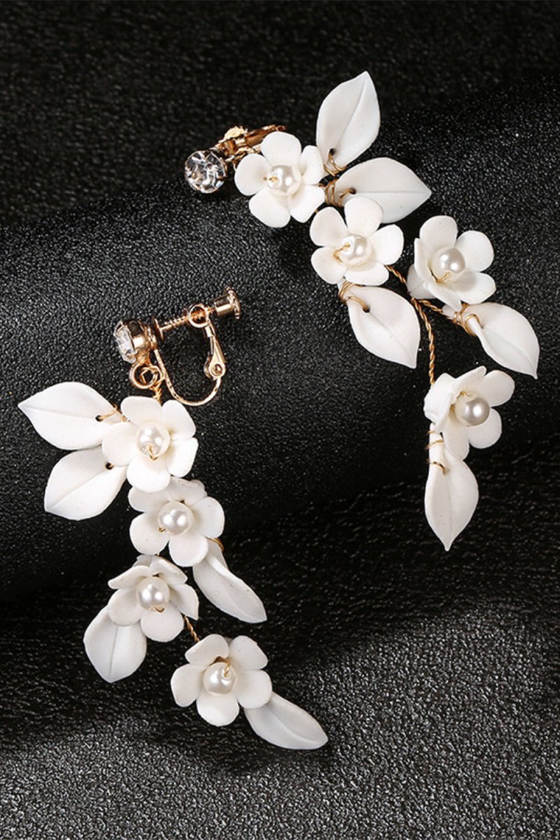 Flower Golden Earrings - KissProm