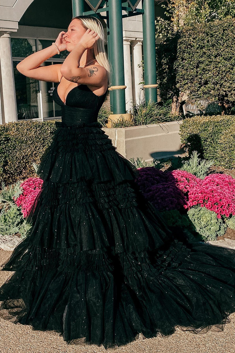 Vintage black prom outlet dress