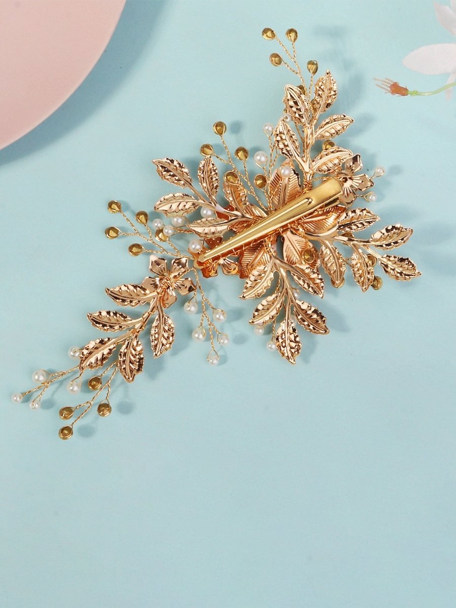 Luxury Accessories Versatile Metal Flower Hairpin - KissProm