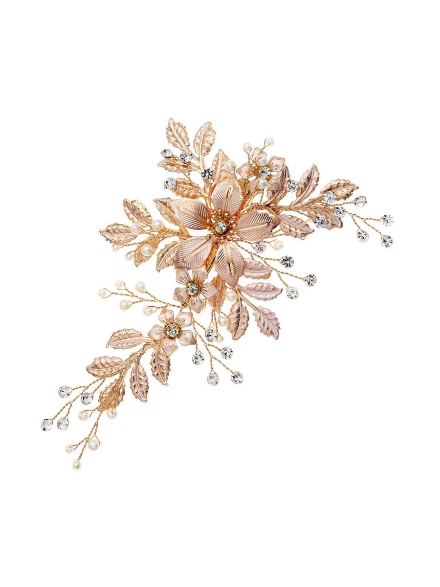 Luxury Accessories Versatile Metal Flower Hairpin - KissProm