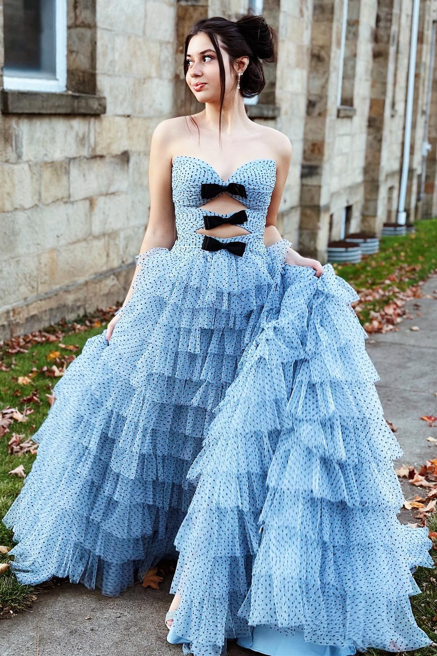 Polka Dot Ball Gowns