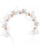 The Bride Flower Girl Leaf Pearl Headband - KissProm