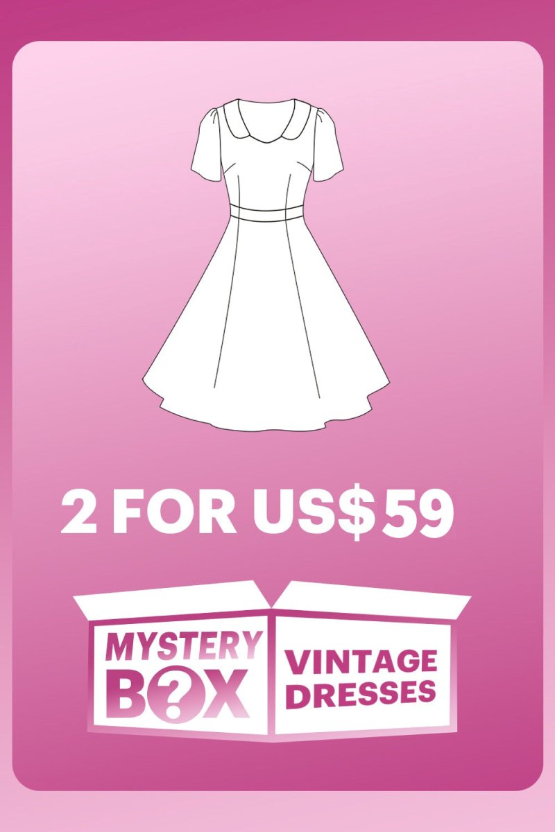 KissProm MYSTERY BOX of 2Pc Vintage Dresses - KissProm