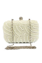 Amazing Pearl With Crystal/Rhinestone Chain Clutches - KissProm