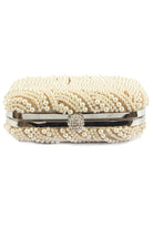 Amazing Pearl With Crystal/Rhinestone Chain Clutches - KissProm