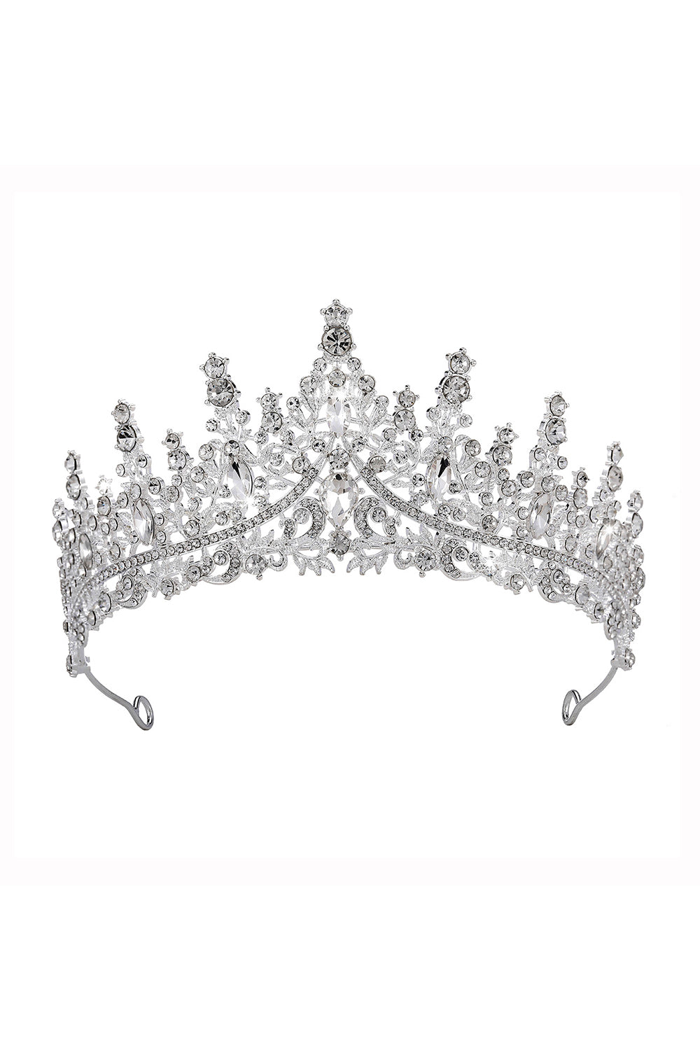 Black Rhinestone Crown