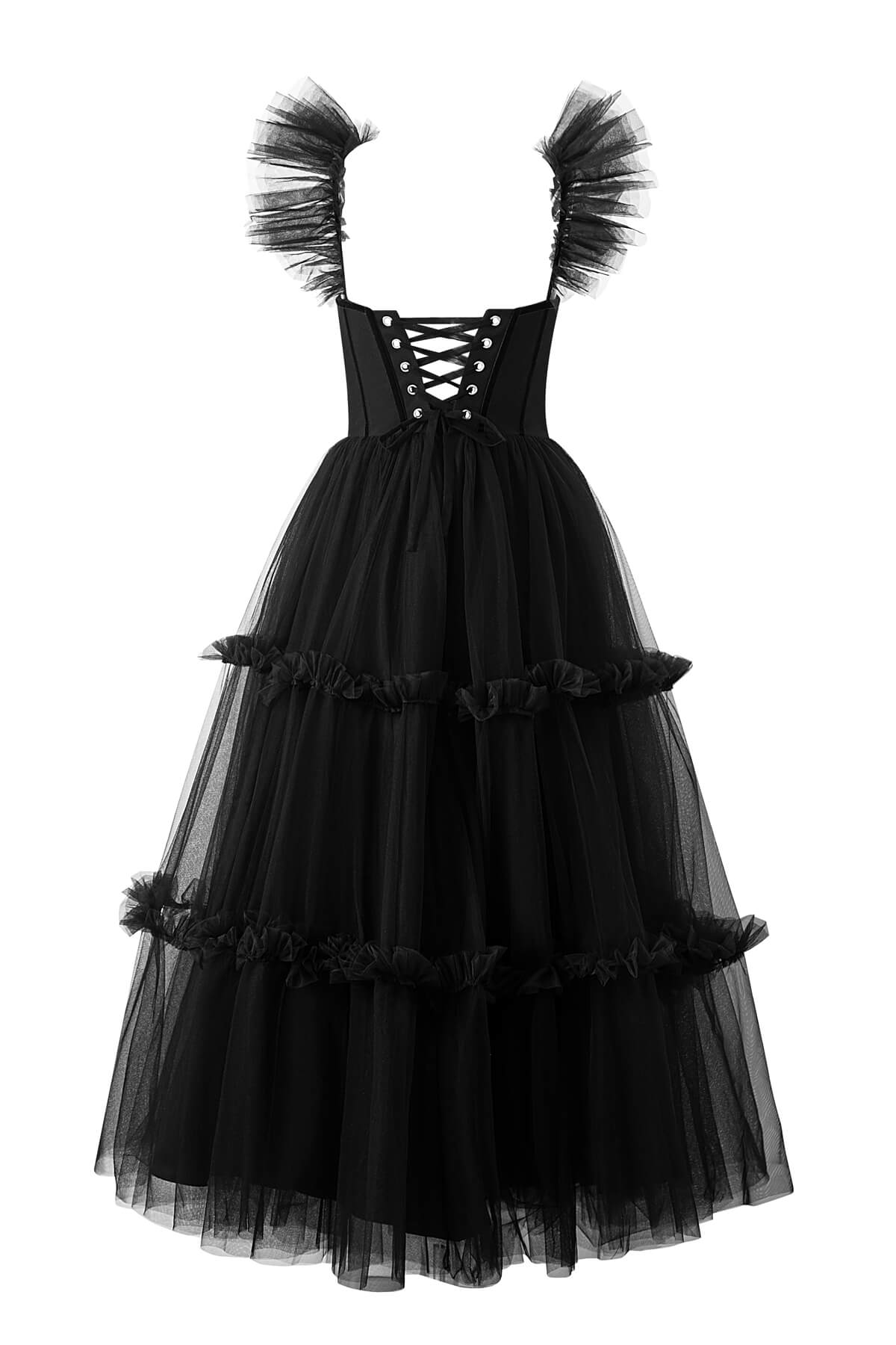 Gothic Corset Prom Dress