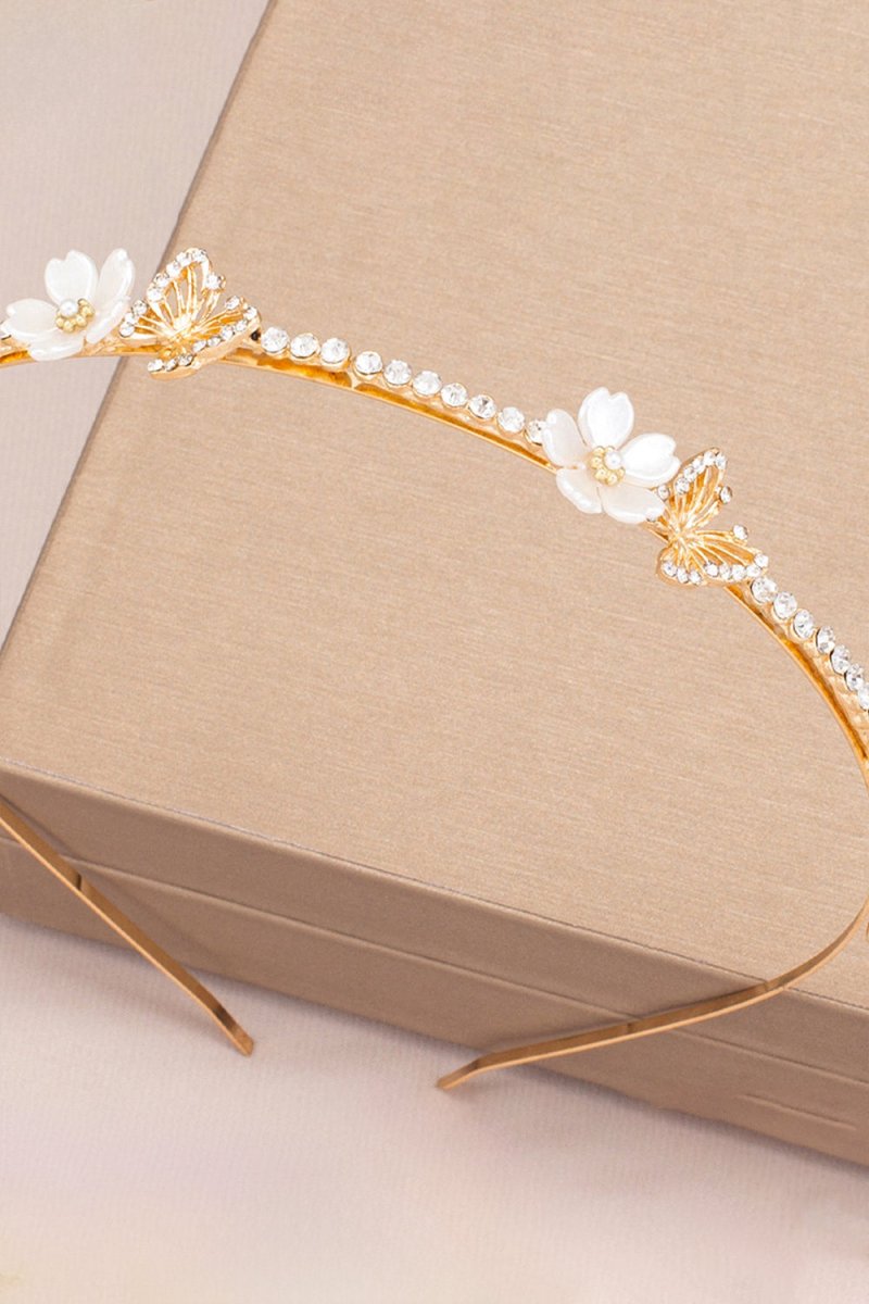 Butterfly Flower Headband - KissProm