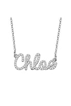 Custom Rhinestone Name Necklaces Personalized Gifts - KissProm