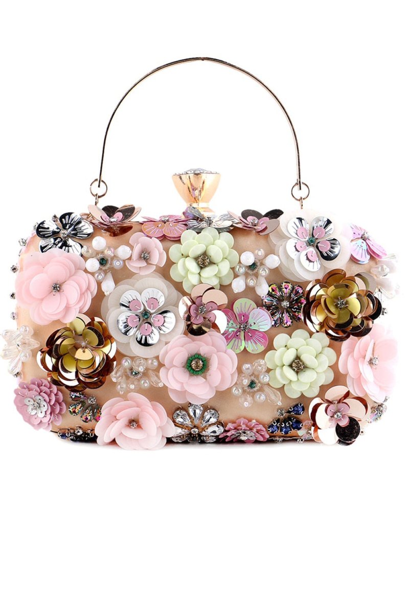 Dinner Clutch with Flower - KissProm