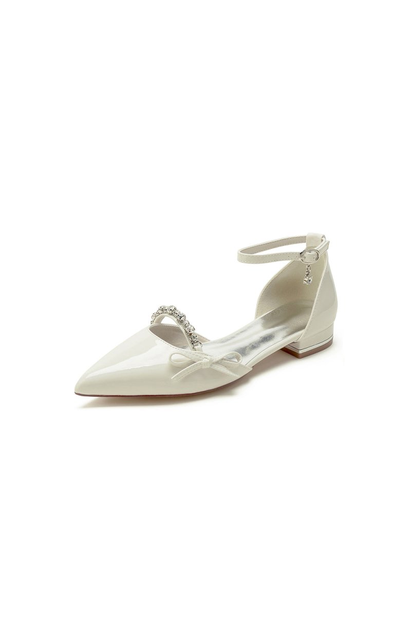 Ivory Women's Shoes with Silver Accents - KissProm