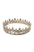 Full Crystal King Prom Tiara - KissProm