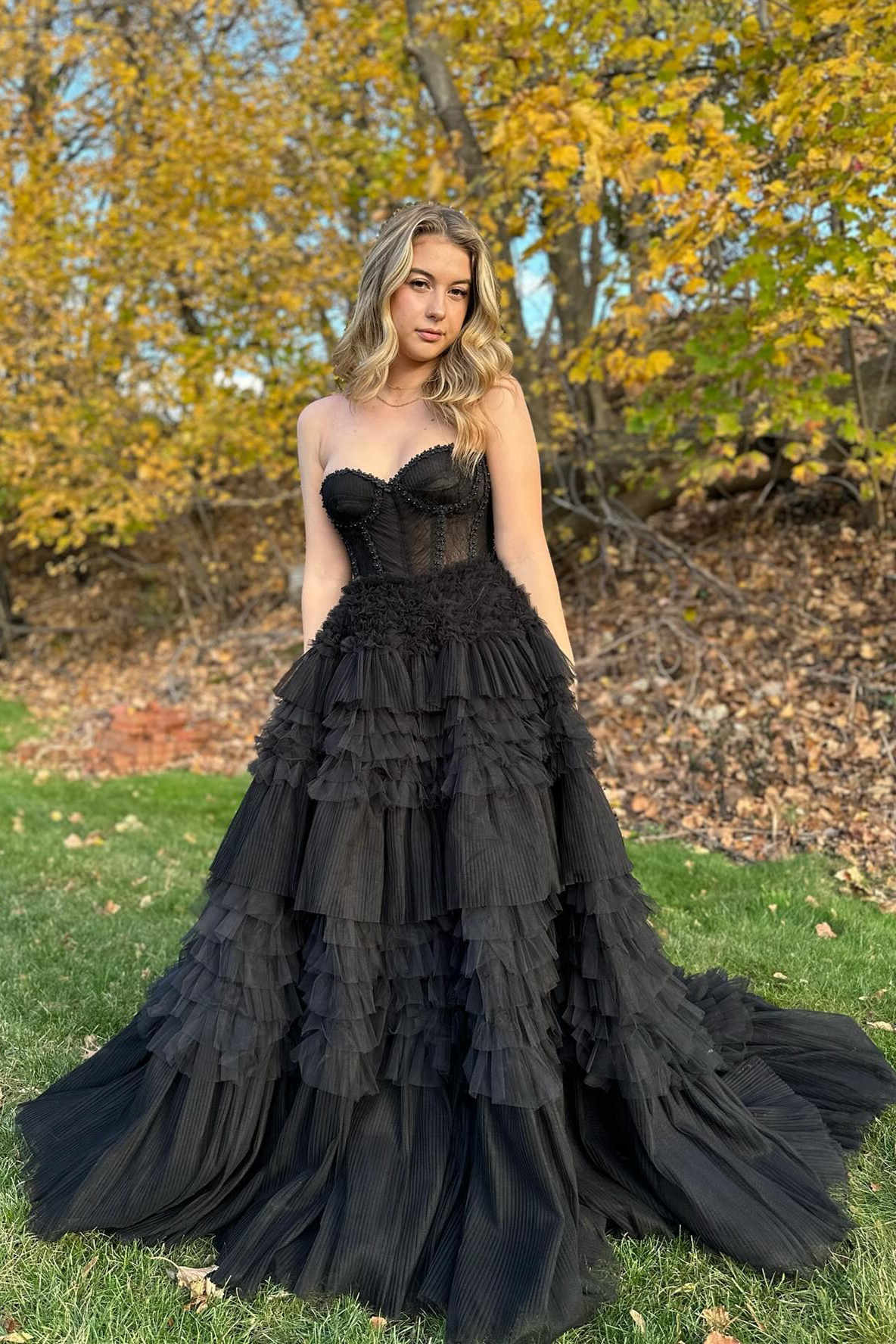 Black Sweetheart Formal Dress