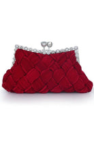 Glamourous Silk With Crystal/Rhinestone Glitter Adjustable Wallets & Accessories - KissProm