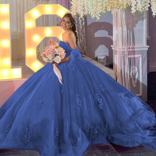 Light blue and gold quinceanera dresses best sale