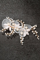 Golden Flower Bridal Comb - KissProm