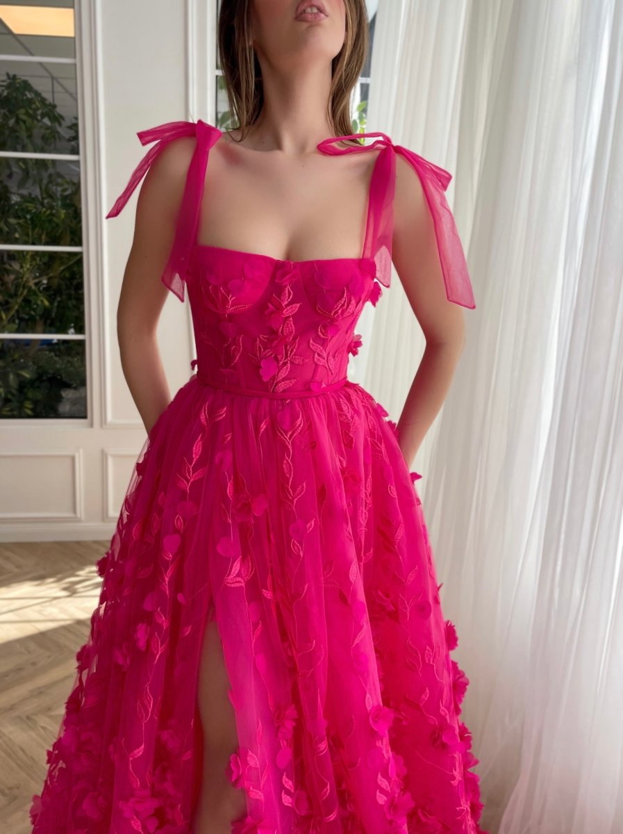 Fuchsia 2024 elegant dress