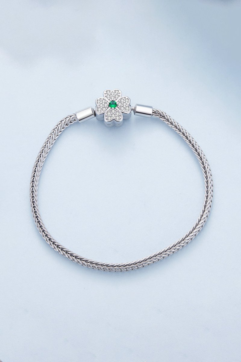 Lucky Four Leaf Clover Bracelet - KissProm