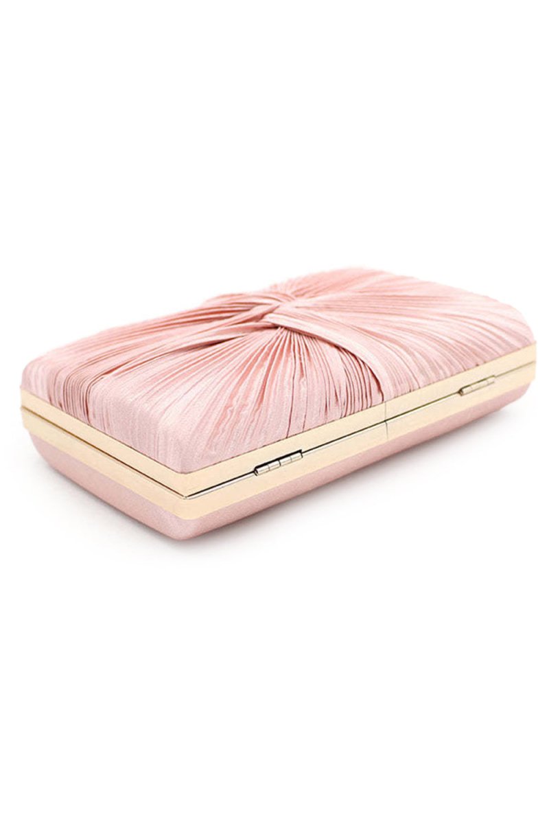 Pink Chain Clutch Bag - KissProm